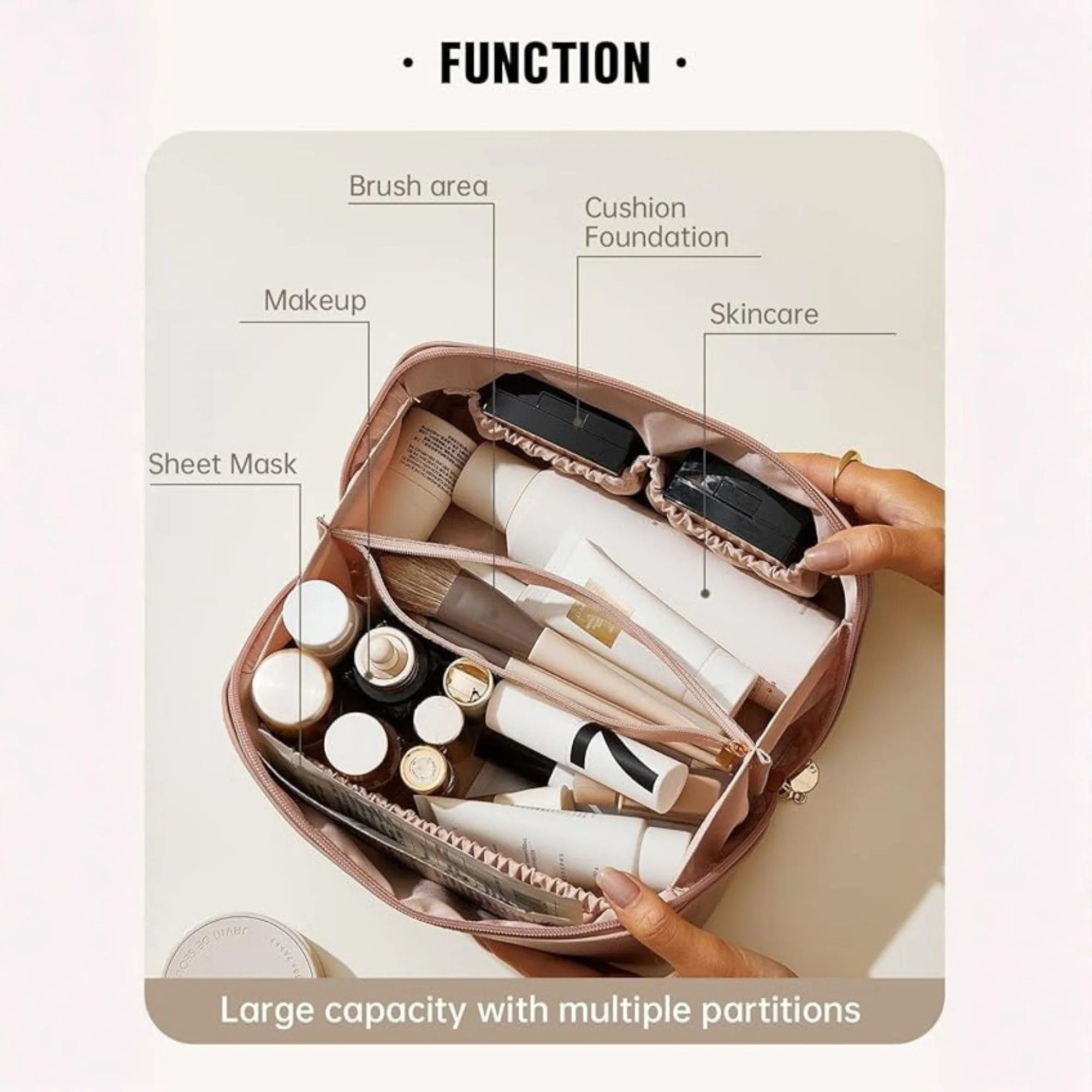 Luhxe Cosmetic Bag - Image 4